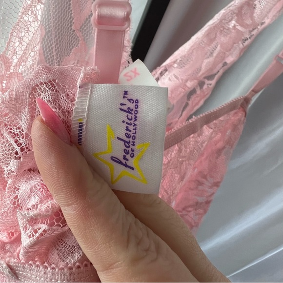 Frederick's of Hollywood Vintage Pink Nightie Lingerie, size 2X - Picture 2 of 7